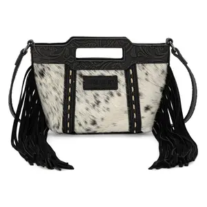 Wrangler Western Fringe Top-Handle Crossbody Satchel