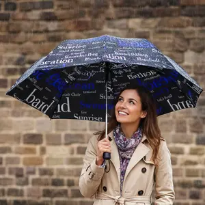 Word Cloud Umbrella - Inspirational Text | Typography