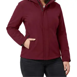 Women's Fleece Lined Jacket Softshell Jacket Lightweight Insulated Jacket