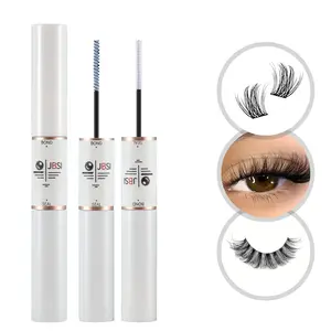 Eyelash Glue & Sealer 5ML, Strong Adhesive Non-Latex Gentle No Irritation Long-Lasting 72h, Suitable for Beginners Sensitive Eyes