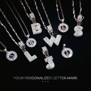 2 Pack 14K Gold Plated CZ Initial Necklaces for Women, 26 Letters Personalized Name Jewelry, Double Layer Couple Necklace Set, Perfect for Birthday & Mother's Day Gifts, Suitable for Banquets, Parties & Daily Wear