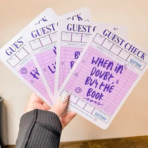Guest Check Kindle Inserts