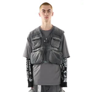 (LAST STOCK) Wadded Cargo Vest