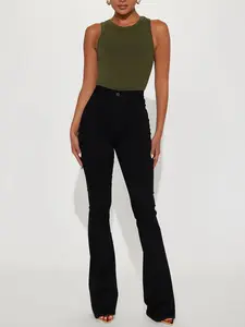 Tall Deep In My Soul Flare Jeans - Black, Dark Denim, Light Blue Wash