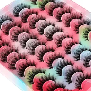 False Eyelash Pack 24 Pair 20MM Long Lashes