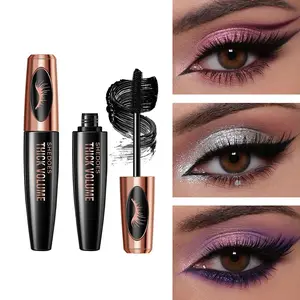Shedoes Waterproof Sweatproof Easy-To-Apply Voluminous Curl Long-Lasting Mascara 10ML, Smudge-Proof Eyelash Makeup, Single Item