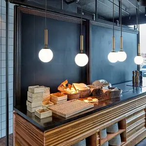 Ball Shaped Pendant Light, 1 Count Modern Minimalist Hanging Light, Hard Wired Ceiling Light for Home Living Room Bedroom Dining Room Decor, Home Decoration Lamp