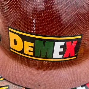DeMEX! Dewalt logo vinyl sticker 4x1.5  inches