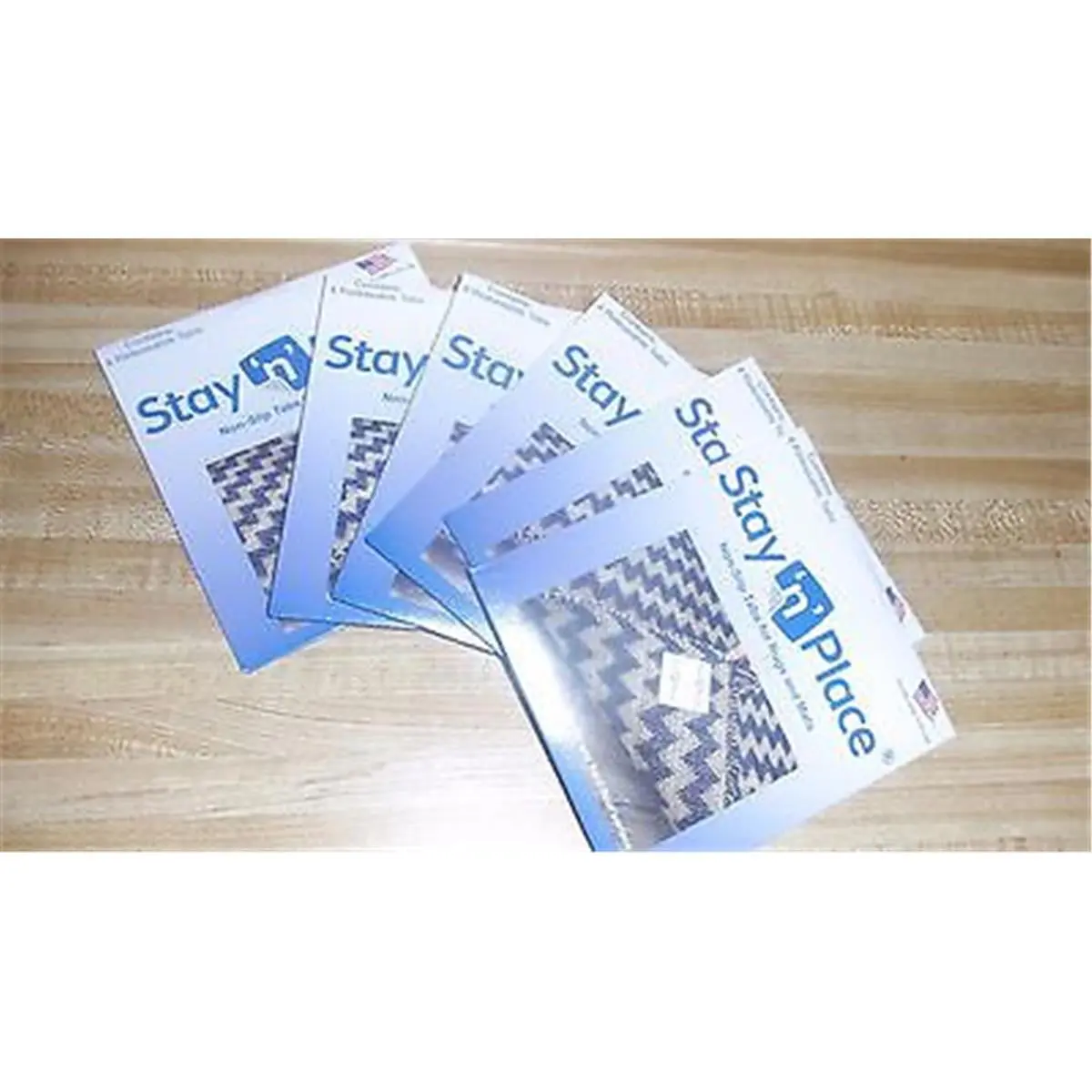 Optimum Technologies Non-Slip Adhesive Tabs, 3x3 in, Pack of 4, Office Stationery Labels with Elegant Look & Fancy Prints for Wall Decor, 3 X 3 In