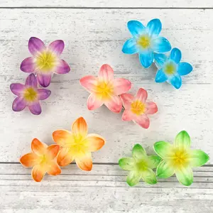 Plumeria Flower Hair Clip