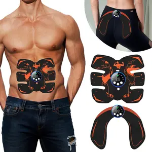 Abdominal Trainer and Butt Massager - Muscle Stimulator, Portable Rechargeable, for Making Six Pack and Butt Lift - Post Workout Recovery|Universal for Fitness Enthusiasts