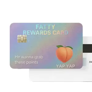 Fatty Rewards Credit Card Skin Custom Vinyl Cover