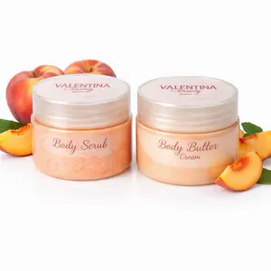 VALENTINABEAUTY PEACH BODY SCRUB