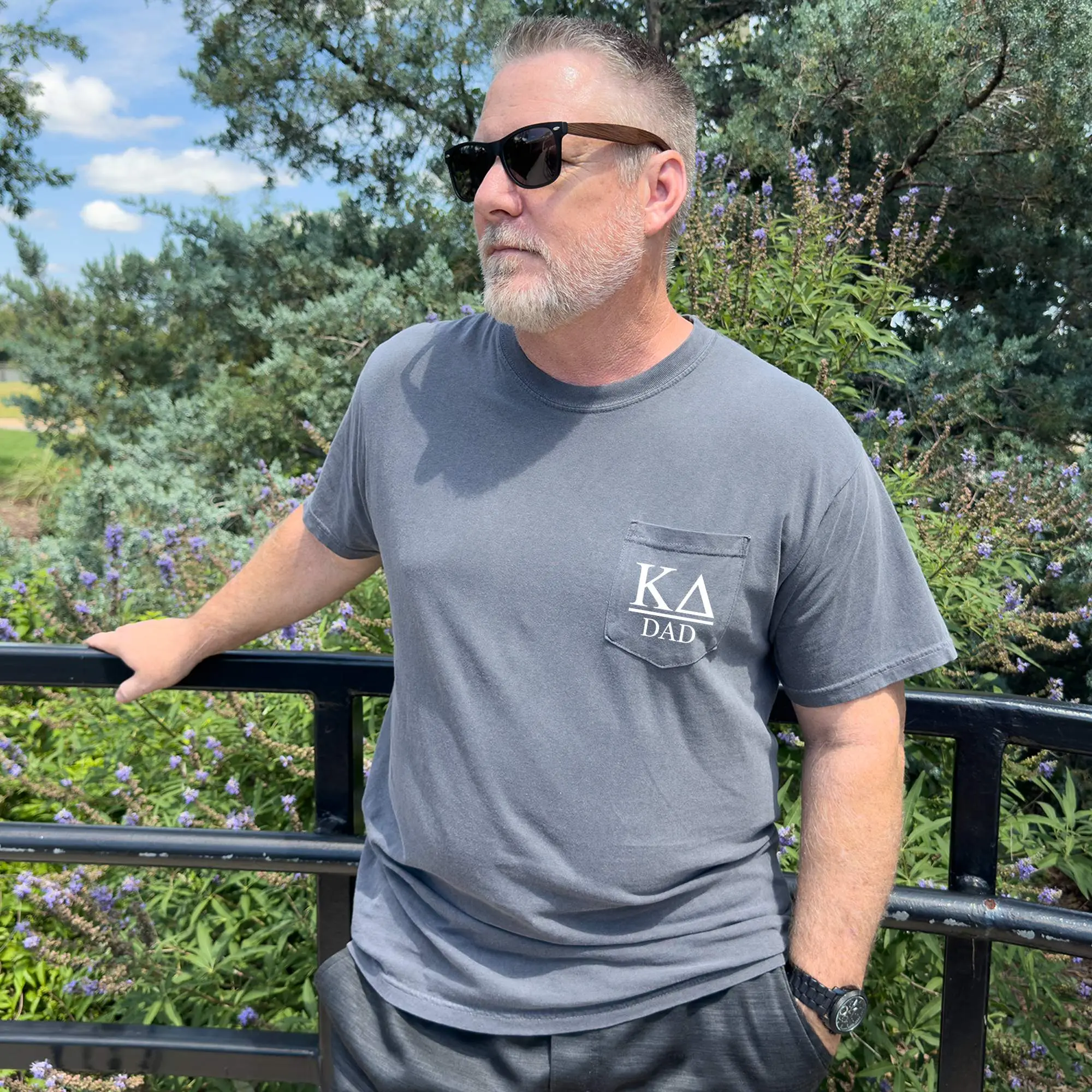 Kappa Delta Dad T-Shirt - Grey