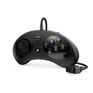 (R) Mega Retro Controller (RC03) - Wired Connection For /Mega Drive Style Controller Ports