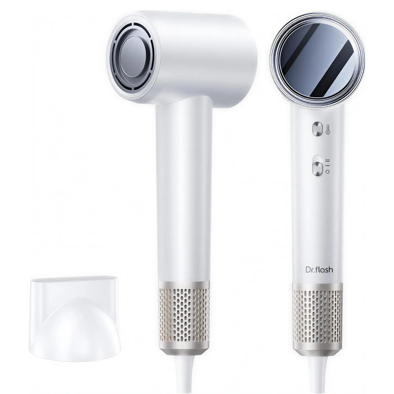 【BackToSchool】2026 Professional Hair Care: Dr. Flash High-Speed Hair Dryer - Ultra Quiet & Fast Drying, Eliminate frizz, Luxury Salon Experience at Home, hair styling tools, dorm essentials