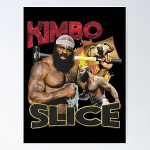 Kimbo Slice - Vintage Style Rap POSTER UNFRAMED