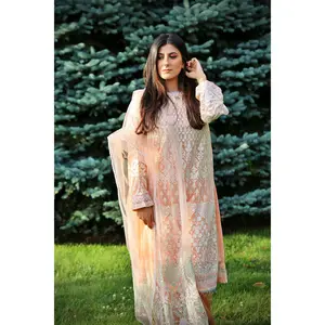 Baroque Stitched 3 Piece EA-509