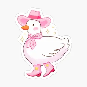 Cute Duck Chubby Waddle Cartoon Sticker – Best Gift for Kids