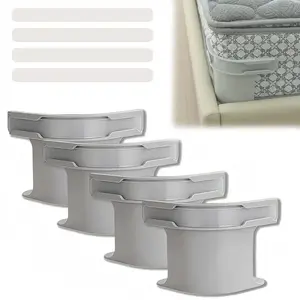 Lock Sheet Holders Set of 4- HeavyDuty Bed Sheet Holders with Straps- Keep Sheets Firm &Tight-Corner Fitted for All Mattress Sizes Bedsheet Clip Durable BeddingAccessories/ Lock Sheet Holders Keep Sheets Tight Heavy Duty Bed Sheet Holder