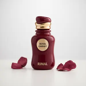 Royal Garnet by Rimal – Unisex Luxury Eau de Parfum – Yuzu, Neroli, Redcurrant, Sandalwood, White Florals, Ambergris, Oakmoss & White Musk – Elegant Citrus Floral Scent