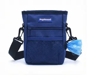 PupSensei Dog Treat Pouch with No Spill Magnetic Closure for Hands Free Puppy Training