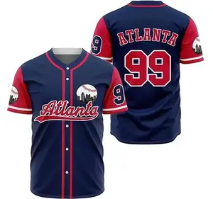 men's #99 Atlanta-themed baseball jersey