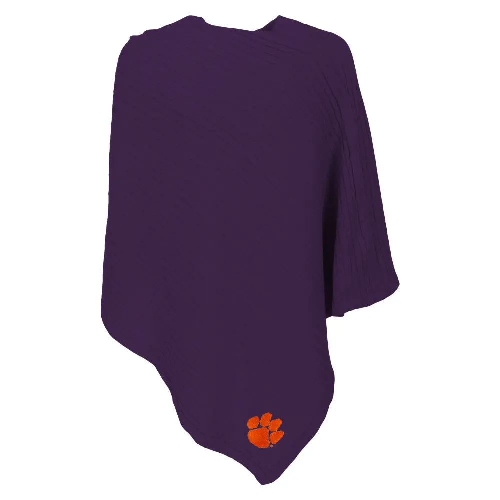 Clemson Tigers Poncho | Purple