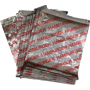 Grease Proof Insulated Hamburger Wrappers (25) for Parties Cookouts BBQs Carnivals