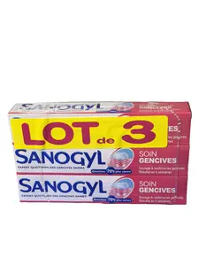 Sanogyl Soin Gencives Toothpaste for Sensitive Gums 75ml - Gentle Formula for Daily Oral Protection & Fresh Breath