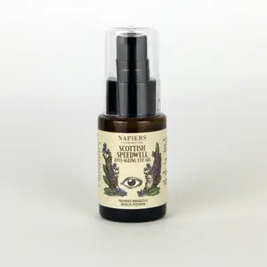 Napiers Scottish Speedwell Eye Gel - Hydrating & Brightening Formula with Scottish Speedwell, Aloe Vera, Green Tea, Marine Collagen & Cucumber for Gentle Daily Skincare Routine