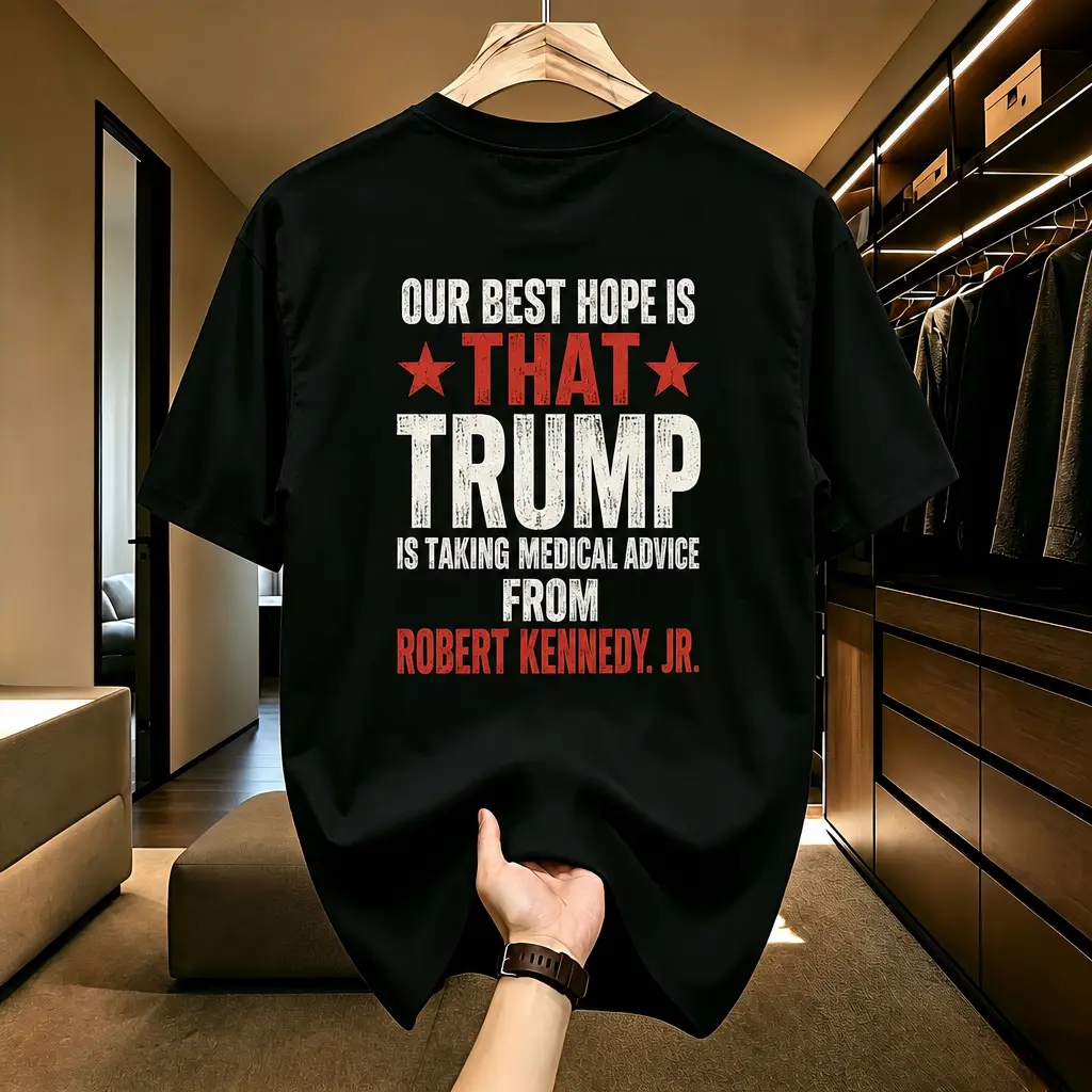 Printed Graphic 100% Cotton T-Shirt, Trump Political Humor Tee for Men Women, Conservative Sarcastic Shirt, Election Rally Casual Top, Gift for Republican Supporters