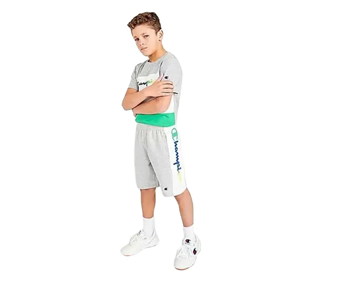 Champion Panel Fleece Boys Active Shorts