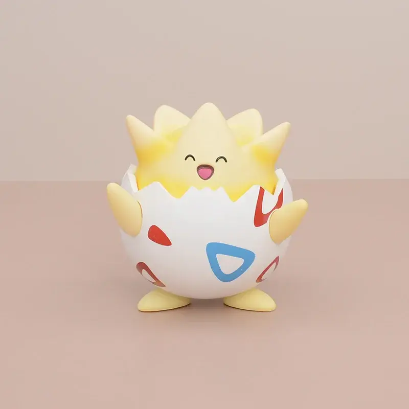 Happy Togepi Anime Figure Car Desktop Ornament Cute Model Doll Boys and Girls Toys Surprise Gift Collectible TAKARA TOMY Kawaii MJD