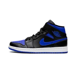 Air Jordan 1 Mid "Royal" Sports Footwear, Style Code 554724-068