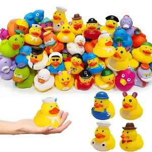 Mixed Duck Toys, Kids Pool Floats, Pool Floaters, Boy Girl Party Supplies, Mini Beach Toys, Birthday Gifts, Thanksgiving Christmas New Year Decorations