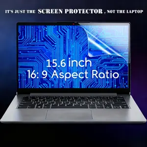2PCS Screen Protector Film for 15.6 Inch 16:9 Ratio Laptop PET Anti Reflective Anti Fingerprint for Lenovo Dell HP Acer