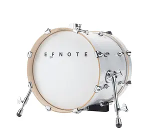 EFNOTE Kick Drum 16” Bass White Sparkle EFD-K1612-WS