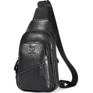 Premium Leather Sling Bag – Functional & Refined