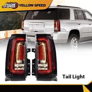 Pair LED Car Tail Lights Assembly, Rear Brake Taillamps Fit For 2015-2020 GMC Yukon XL, Led Lights Car