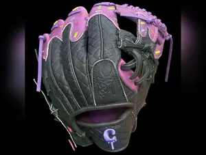 Custom Youth Ice Cream Series Cowhide 11.5” I-Web Black Purple Baseball Glove