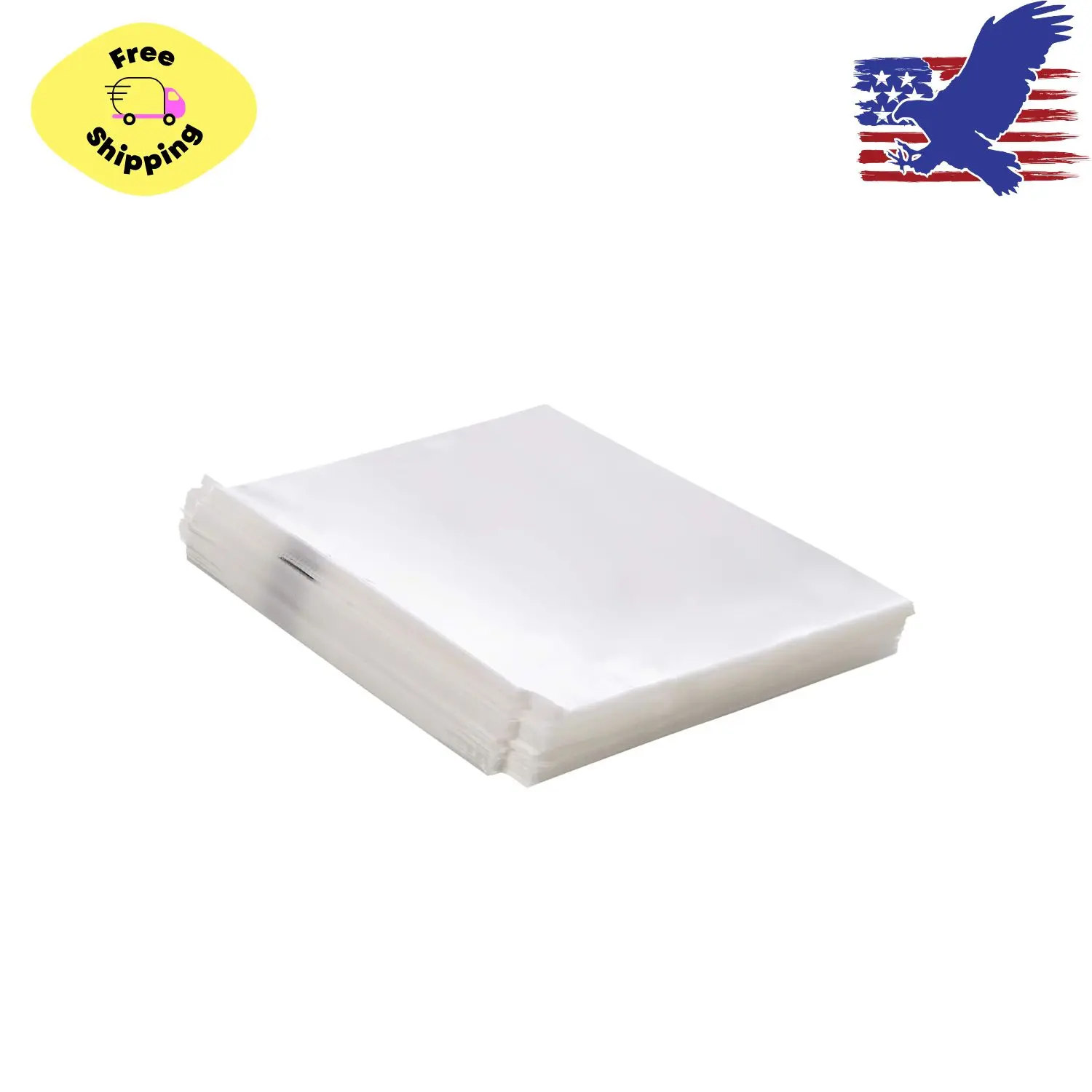 Sheet Protectors for 3 Ring Binder, Heavyweight 8.5 x 11 Inch, 200-Pack, Clear