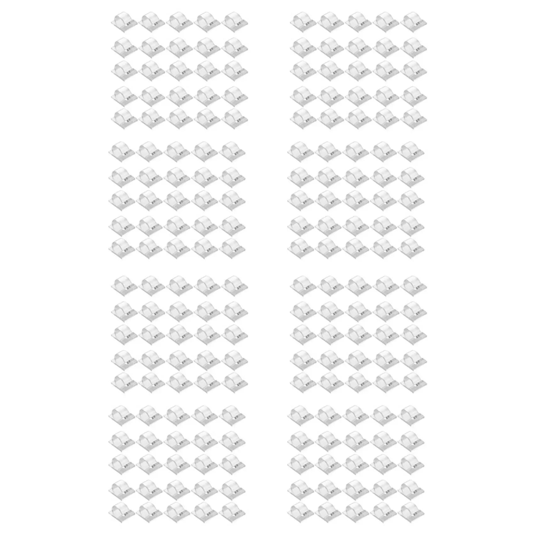 Hooks for Outdoor String Lights Clips 200 Pack Clips Clear Light Hook with 200 Waterproof Adhesive Backing for Lamp