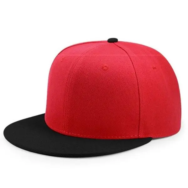 Blank Flat Brim Hat for Everyday Wear | Unisex Snapback Cap