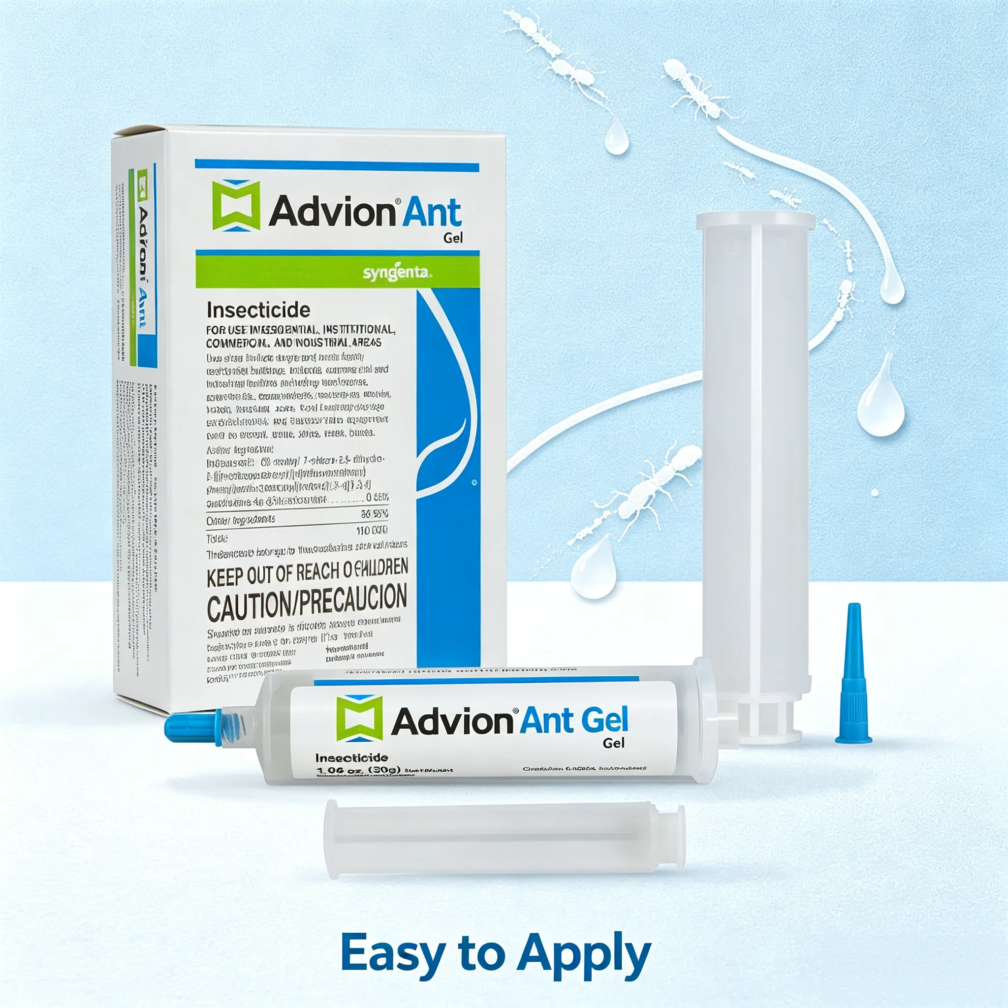 Ant Gel Bait Advion Ant Gel, Easy‑to‑Use Syringe Type for Indoor Household