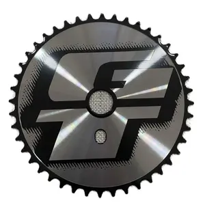 GT 44t BMX Sprocket Chainring Steel for Enhanced Performance and Durability Bicycle Reproduction Sprocket with Durable Design