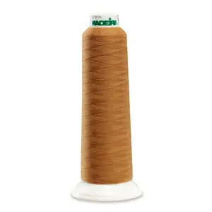 Aerolock Premium - Serger Sewing Thread, Ref. 8550 by Madeira --- Denim Gold