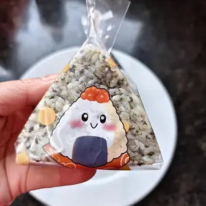 Japanese-Style Triangular Rice Ball Mold - Durable Plastic Sushi Nori Press Tool for Perfect Onigiri, Temari Sushi & Rice Balls - Easy-Clean Kitchen Gadget for Home Cooks & Chefs, Ergonomic Design, Lightweight Utensil, Onigiri Maker, Compact Design, Foods