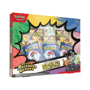 Pokémon TCG: Mega Evolution Ascended Heroes First Partners Deluxe Pin Collection Box