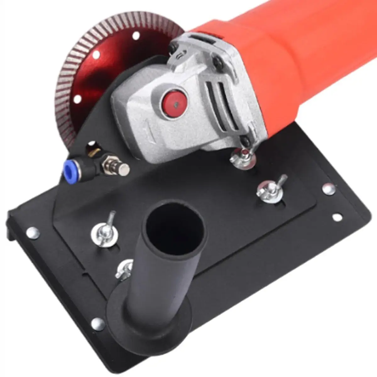45 Degree Tile Chamfering Tool Angle Grinder Stand Adjustable Tile Bevel Cutting Guide Steel Chamfer Cutter for Ceramic Porcelain Stone Tile Edge Trimming Tool US